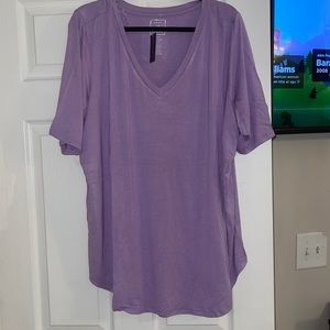 Ashley Stewart Plus Size Flowy Top